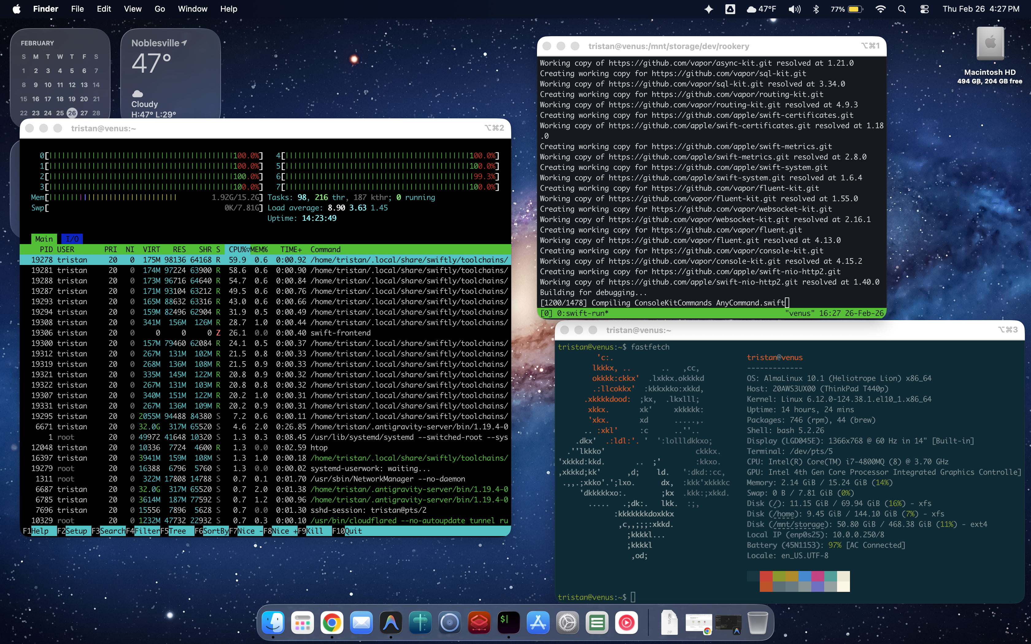 compiling Rookery